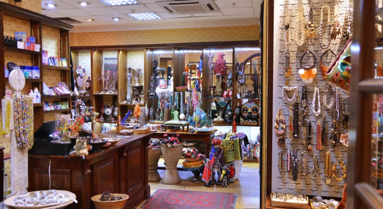 The Victoria Falls Hotel Curio Shop