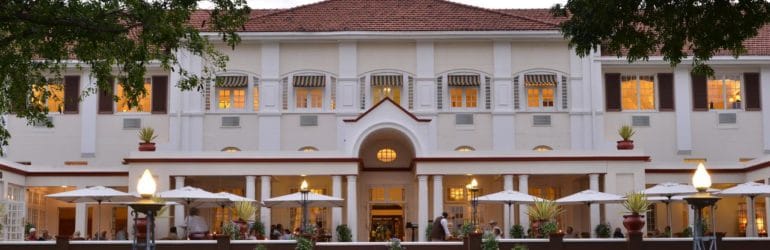 The Victoria Falls Hotel Front View