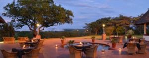 The Victoria Falls Hotel Outdoor Dining