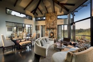 Tsala Treetop Lodge Villa Lounge