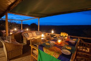 Laikipia Wilderness Camp Deck Dining
