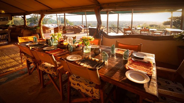 Laikipia Wilderness Camp Dining