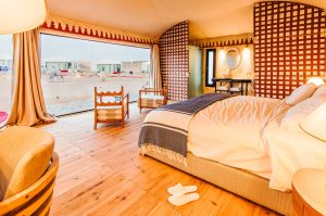 Merzouga Luxury Desert Camp Tent Interior