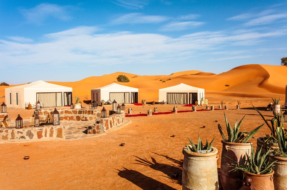 Merzouga Luxury Desert Camp View