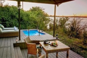 Old Drift Lodge Pool Deck