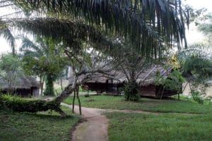 Sangha Lodge Entrance