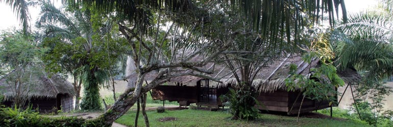 Sangha Lodge Entrance