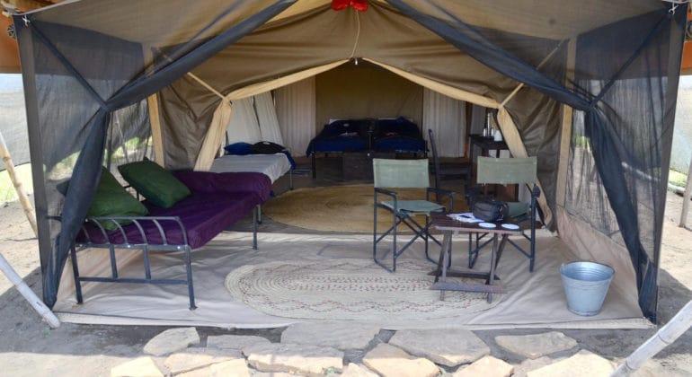 Lake Natron Camp Tent