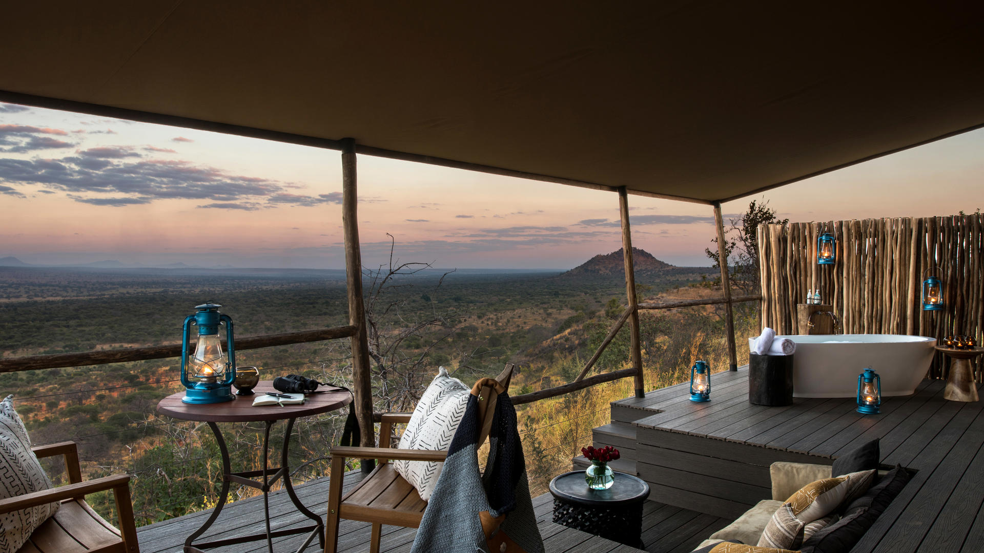 Lemala Mpingo Ridge Lodge View