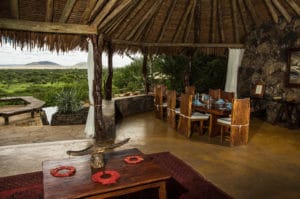 Ol Donyo Lodge Lunch Indoors