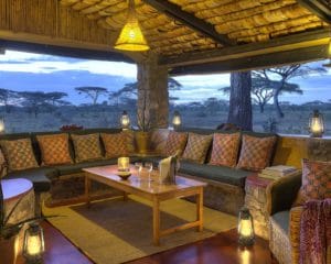 Ndutu Safari Lodge Sitting Area