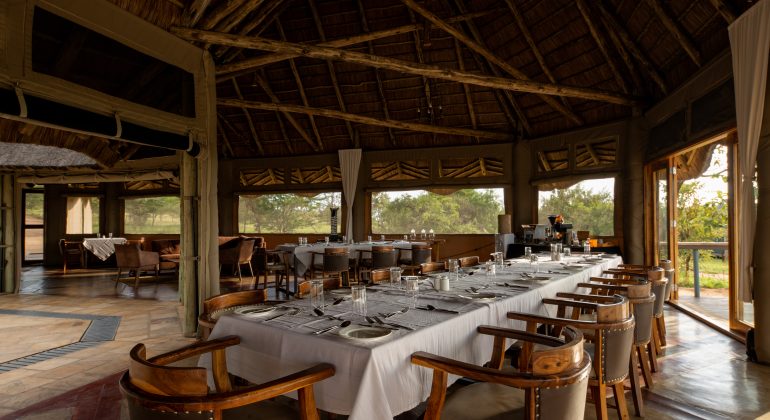 Mara Mara Tented Lodge Dining