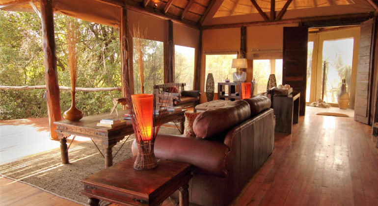 Amakhala Bush Lodge Sitting Area