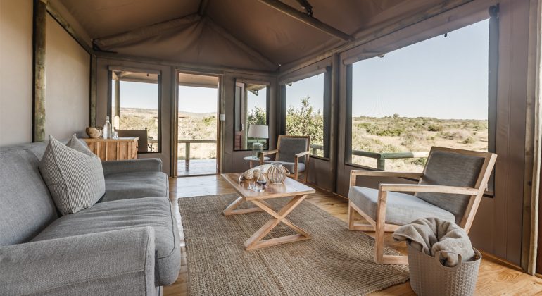 Amakhala Hlosi Game Lodge Lounge