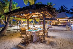 Blue Safari Seychelles Outdoor Dining