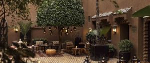 Kasbah Tamadot Courtyard