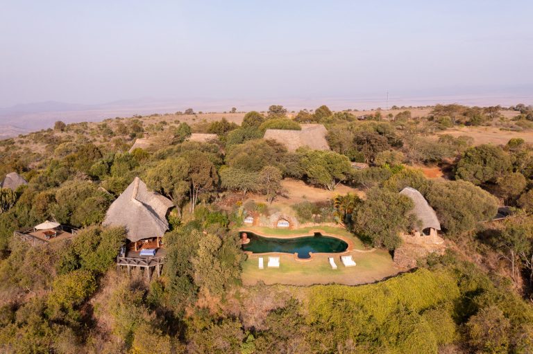Laragai House Aerial View
