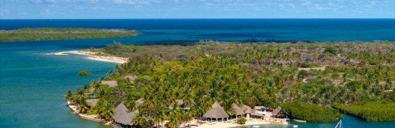 Manda Bay Aerial View