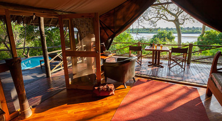 Rufiji River Camp Suite