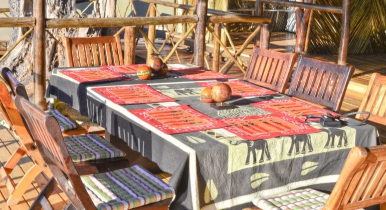 Camp Linyanti Dining