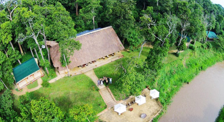 Classical Uganda Isasha Wilderness Camp View