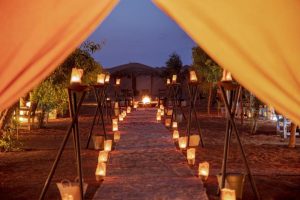 Erg Chebbi Camp Walkway