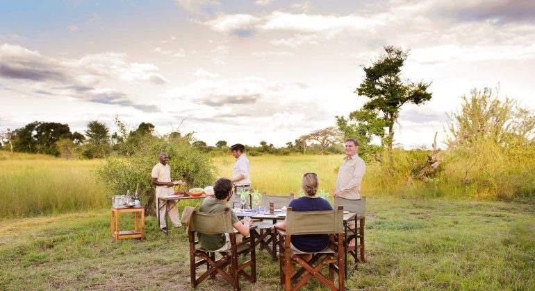 Ila Safari Lodge Bush Lunch