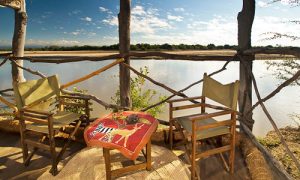 Island Bush Camp Deck