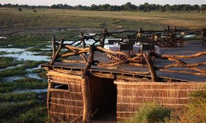Kafunta River Lodge Outdoor Dining