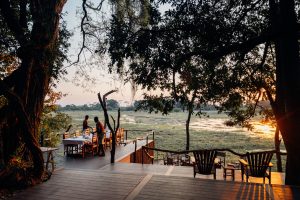 Musekese Camp Deck Dining