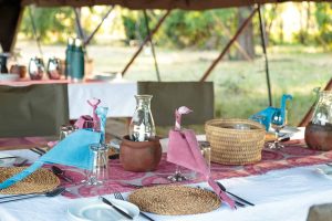 Nkonzi Camp Dining