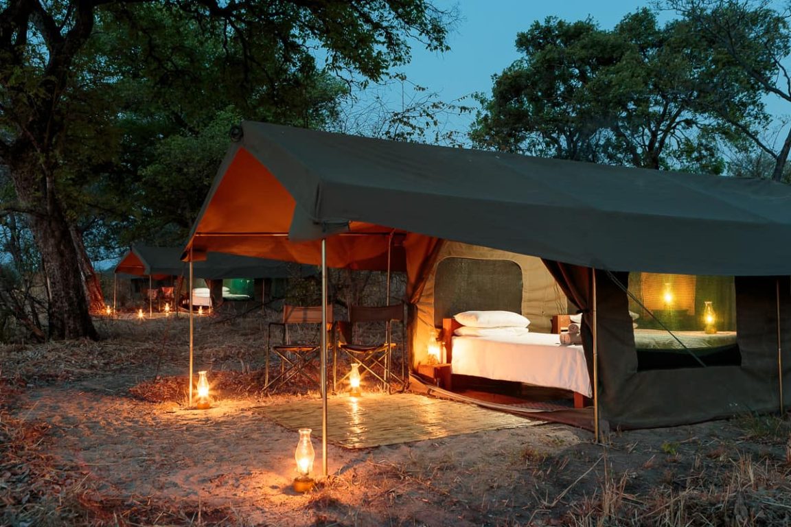 Nkonzi Camp Tent View