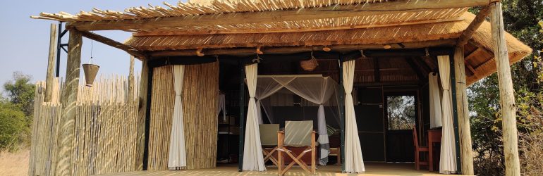 Ntemwa Busanga Camp Tent View