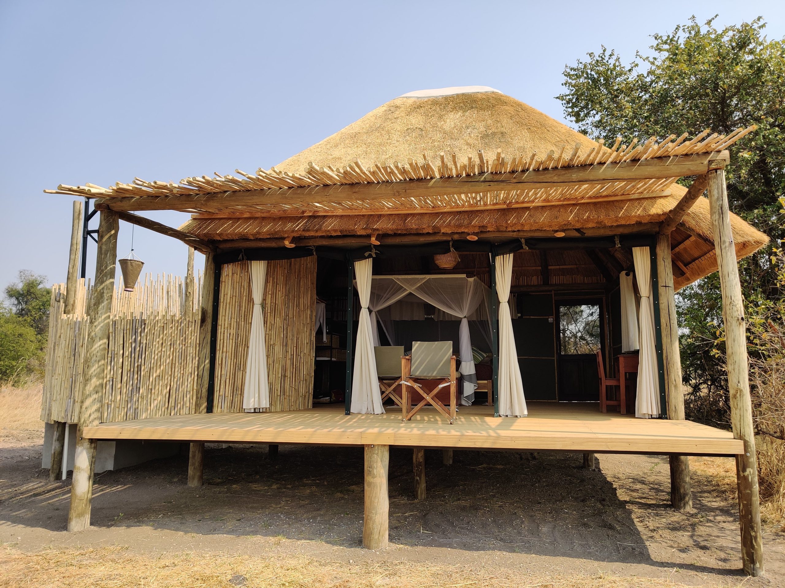 Ntemwa Busanga Camp Tent View