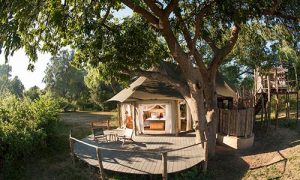 Three Rivers Camp Tent View