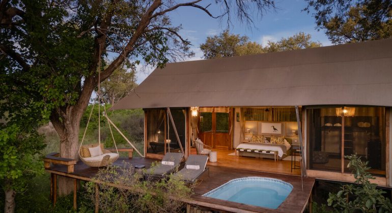 Tuludi View Of Tent