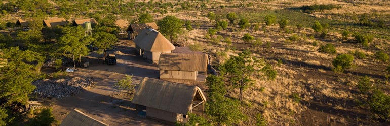 Deka Camp Aerial View