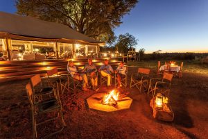 Deteema Springs Camp Campfire