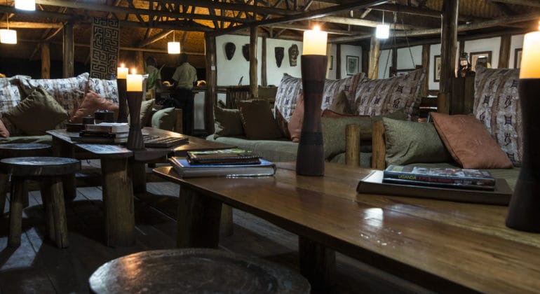 Buhoma Lodge Lounge