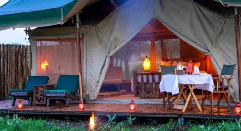 Asanja Moru Tent View