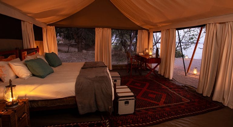 Sapi Explorers Camp Tent Interiors