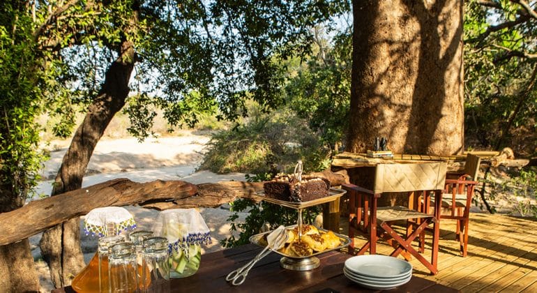 Sapi Springs Camp Breakfast