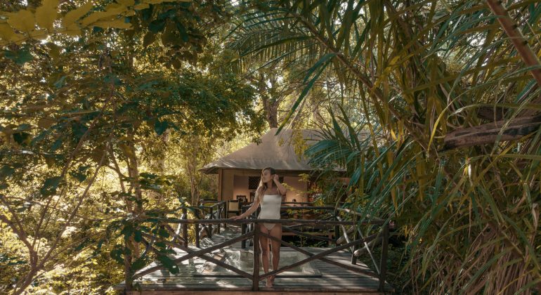 Rhino River Camp Deck