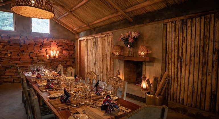 House In The Wild Dining