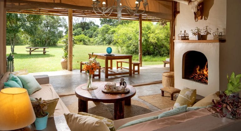 House In The Wild Cottage Lounge