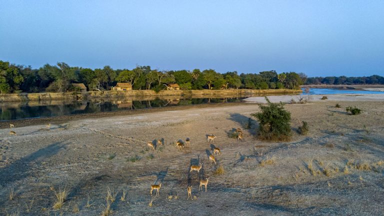 Takwela Camp Aerial View
