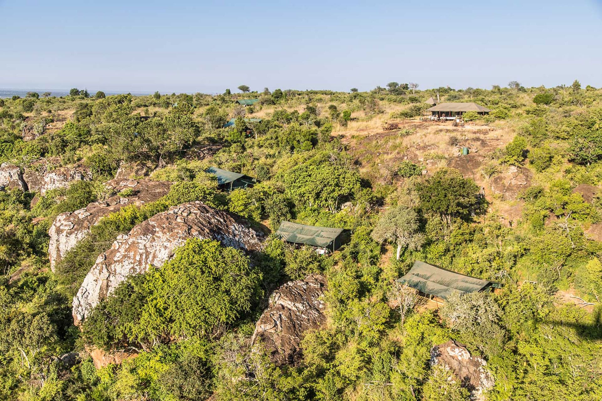 Siruai Expedition Camp Aerial View