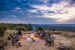 Siruai Expedition Camp Campfire