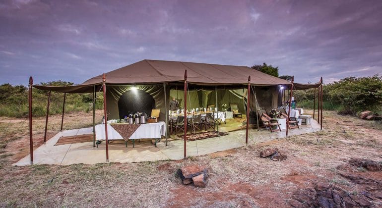 Siruai Expedition Camp Dining Tent