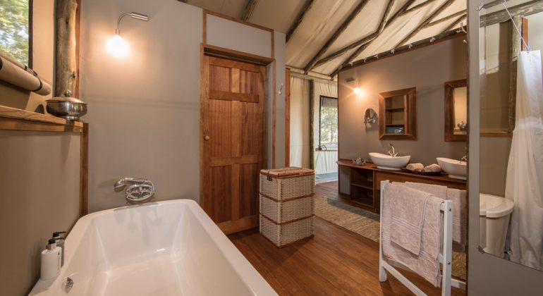Setari Camp Bathroom
